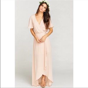 Show Me Your Mumu Sophia Wrap Dress XS